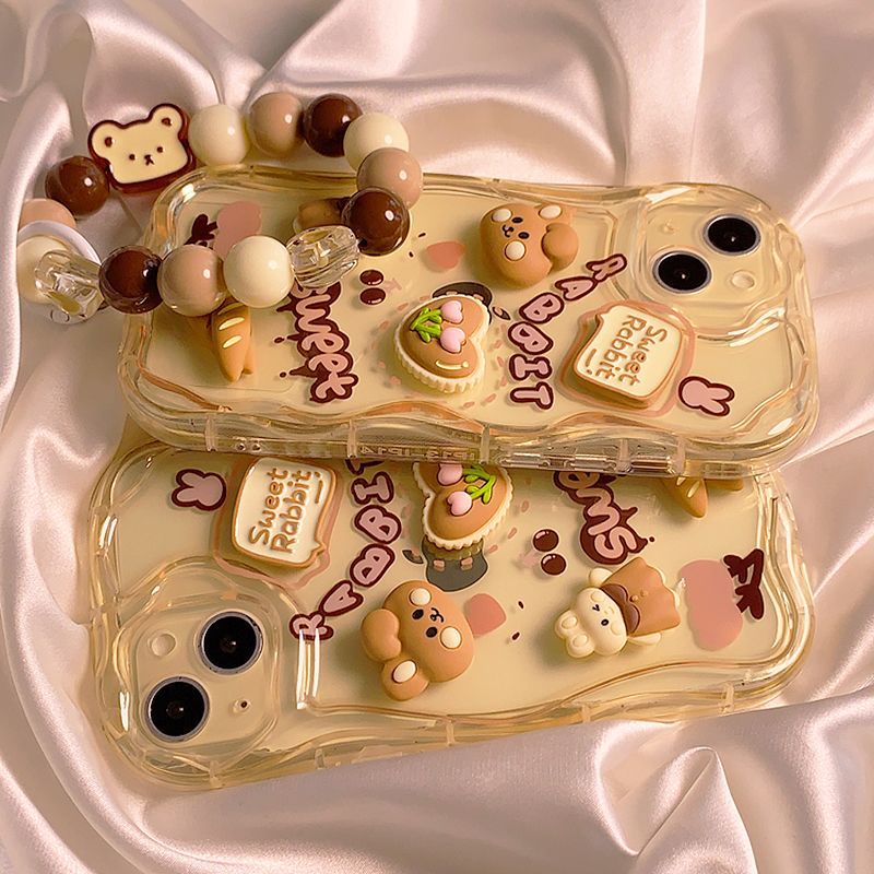 Aesthetic Bread Rabbit Phone Case For Redmi Pro Plus Series_voghion.com