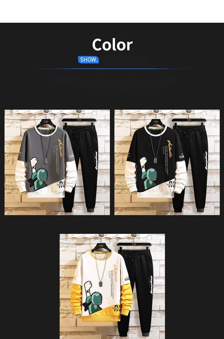 Pullover Herren Dünnes Langarm T-Shirt Trendy Jugend Student Frühling und Herbst Lockeres Rundhals-Unterhemd M-5XL_voghion.com