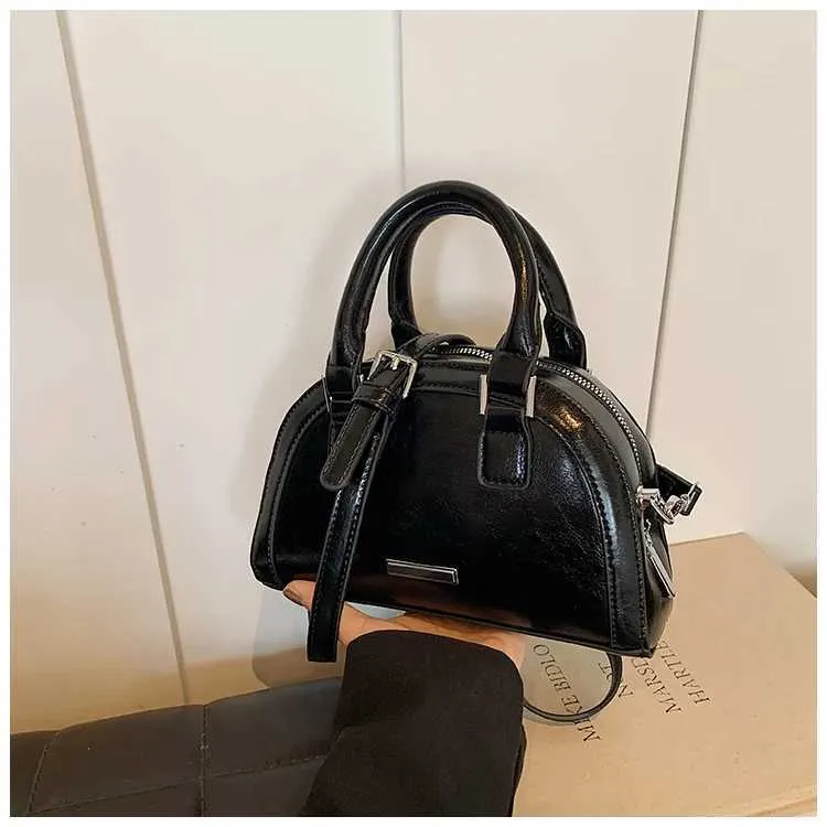 Vintage dames handtas rood schoudertas crossbodytas veelzijdig_voghion.com