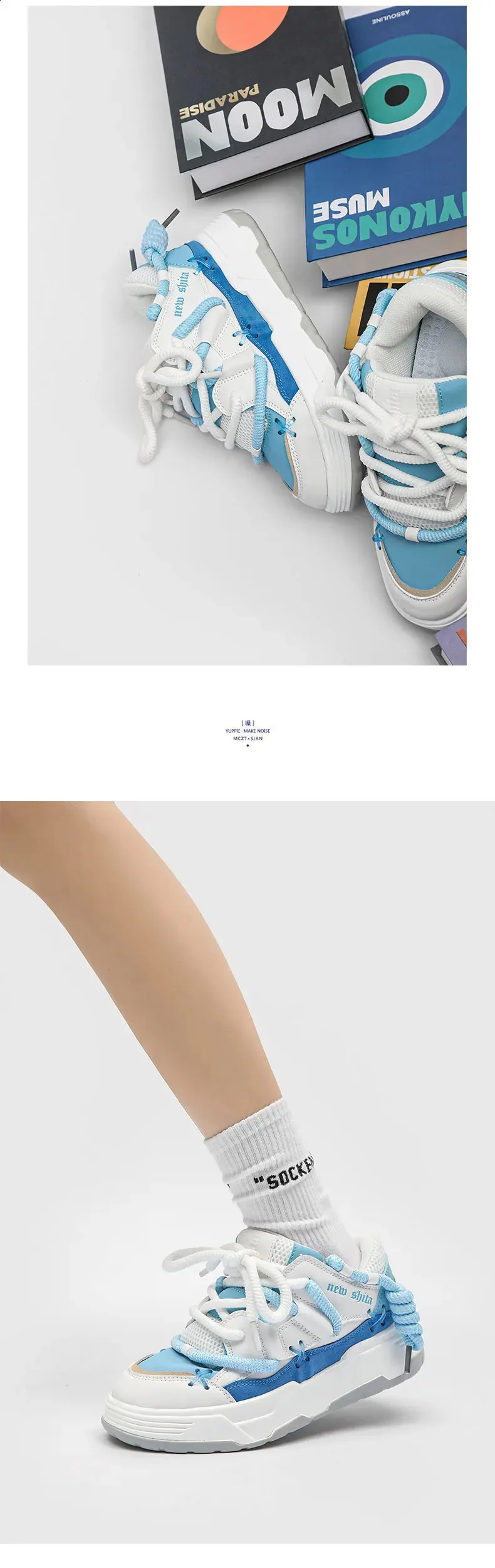 buty damskie ly bread szeroka podeszwa para unisex krótkie i pulchne trampki hip-hop 41 42 44 240911_voghion.com