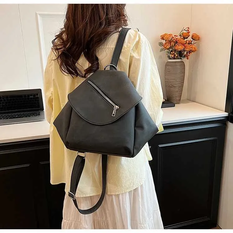 Vintage Damen Rucksack Aus Denim Für Reisen Und Freizeit_voghion.com