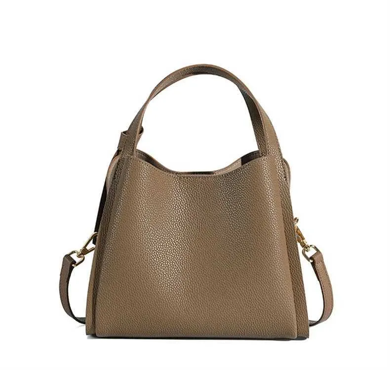 Sacs à main fourre-tout en cuir véritable de vachette Hifashion pour femmes 2024 Tendance Designer Panier Petit sac à bandoulière pour dames_voghion.com