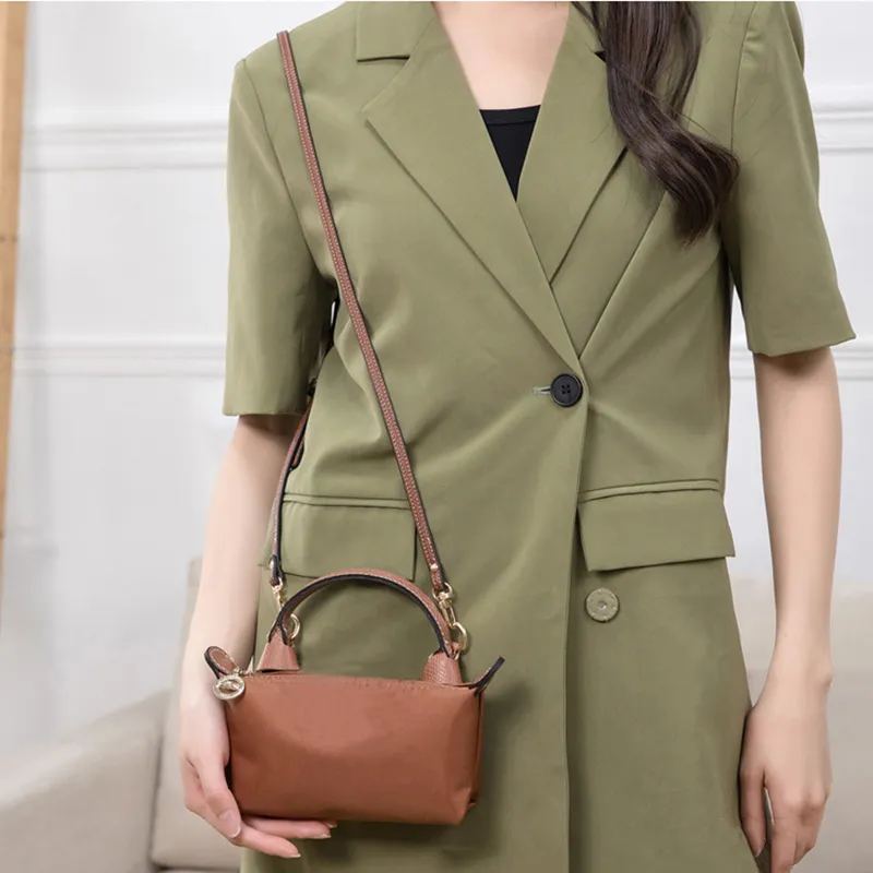 Neuer Transformationsgurt für Taschen, stanzfrei, lange Umhängegurte aus echtem Leder, Taschenteil-Zubehör_voghion.com