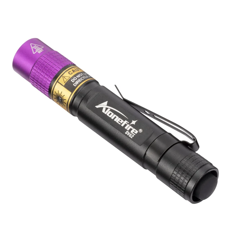 Uv 365nm Led Flashlight Portable Ultraviolet Pen Torch Light_voghion.com
