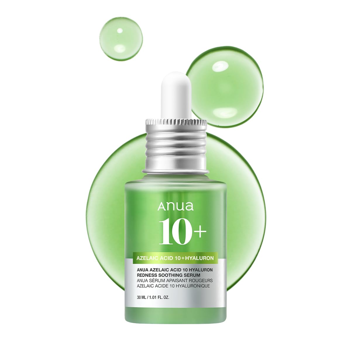 Ny Anua Azelaic Acid 10 Hyaluron Rødme Beroligende Serum Ansigtsserum_voghion.com