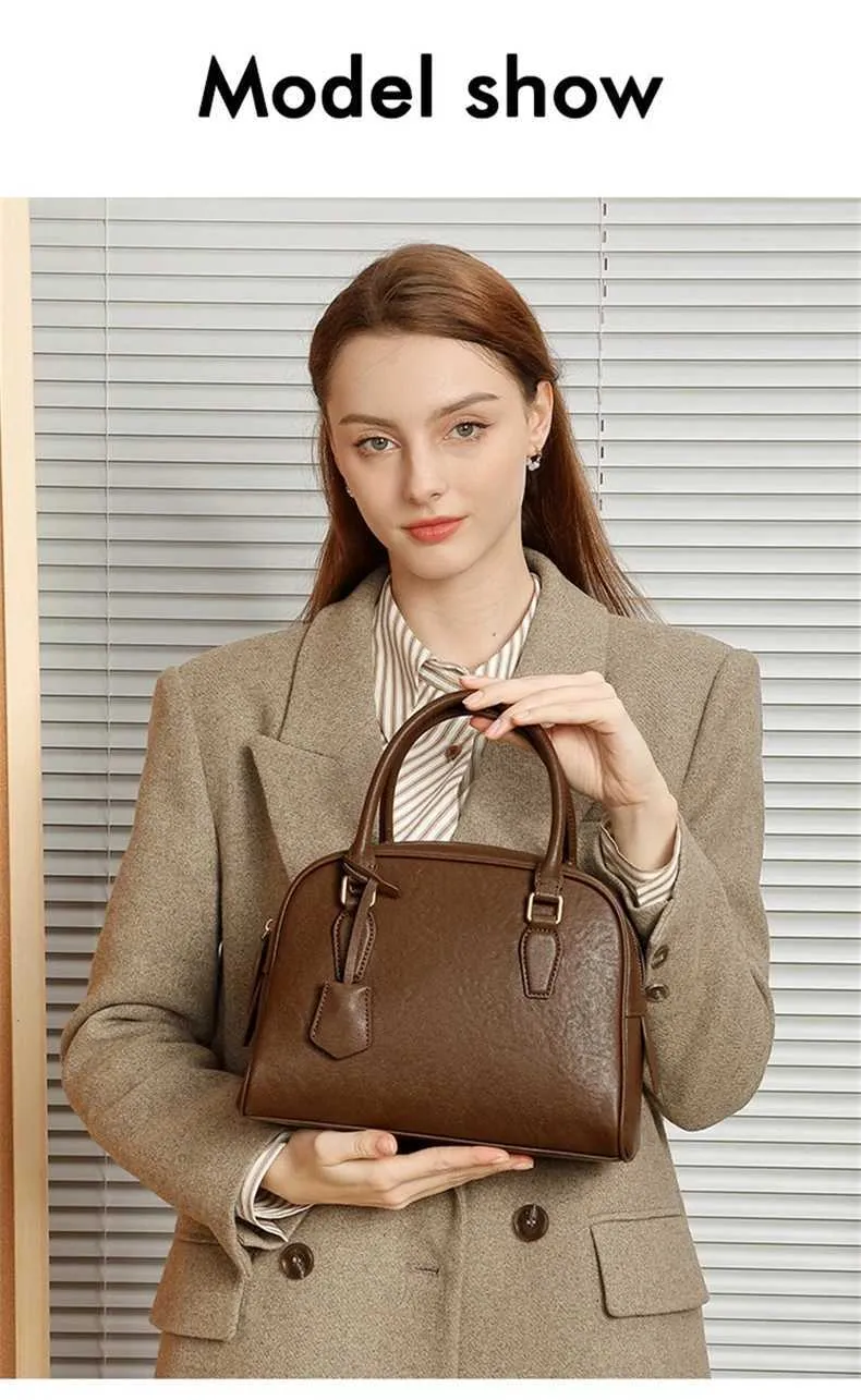 Echtes Leder Tote Handtasche Für Damen Designer Schultertasche_voghion.com