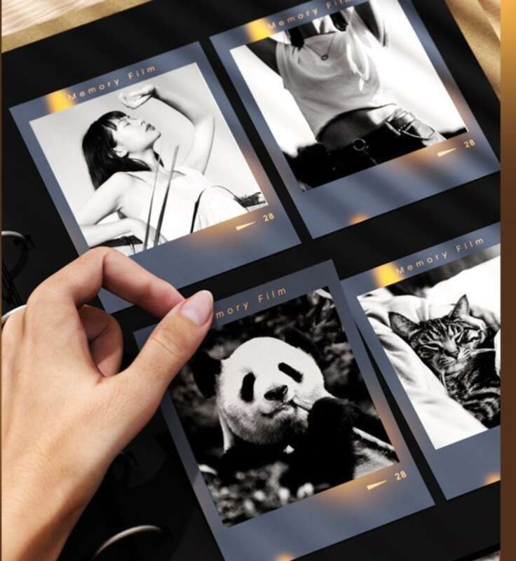 Jingchen B1 Sticker Label Color Handheld Notes Creative Cartoon Images Mobile Bluetooth Printer_voghion.com