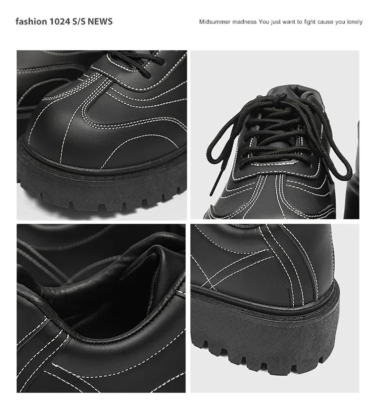 Homens casuais rendas até estilo britânico sola grossa oxfords de alta qualidade derby moda confortável sapatos ao ar livre masculino 39-44_voghion.com