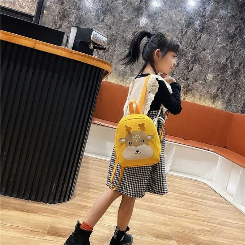 Backpacks Animal Prints Children Animals Girl Boys Toddler Kids Bag Kindergarten Cartoon School Backpack P230408_voghion.com