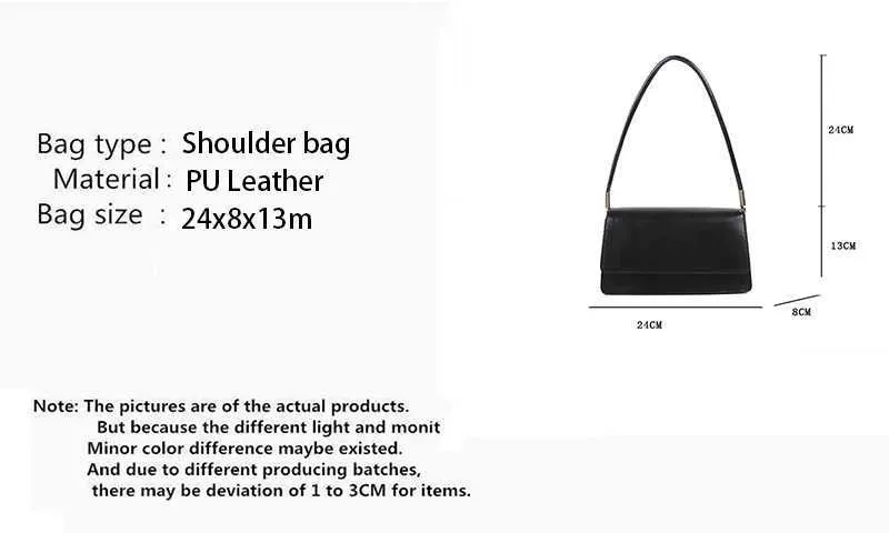 Designer Bag New simple shoulder PU leather armrest solid color womens handbag casual girl small square bag Y241115_voghion.com