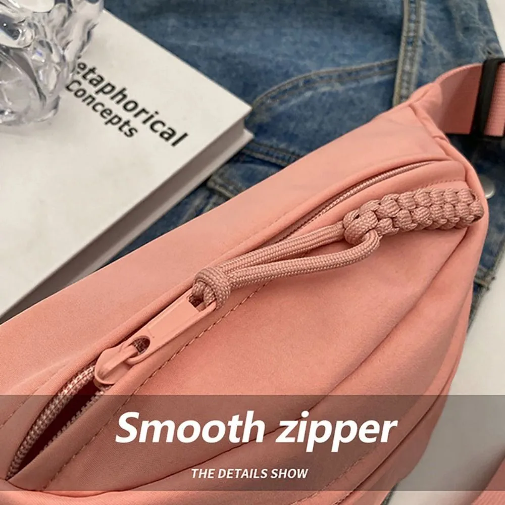 Neu Half Moon frauen Brust Oxford Tuch Wasserdichte Taille Taschen Multifunktionale Große Kapazität_voghion.com