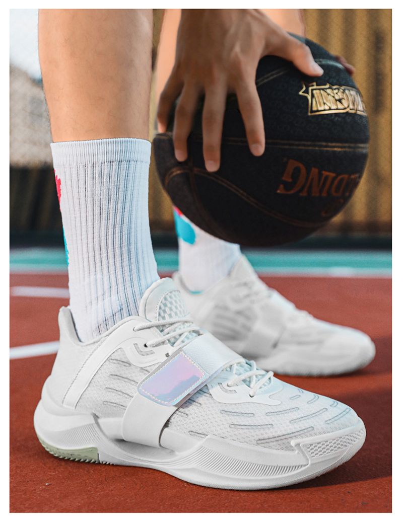 Basketball-Schuhe Herren im Sommer neue Herrenschuhe mit Stickstoff-Technologie, niedrige, solide Sportschuhe für Jungen_voghion.com