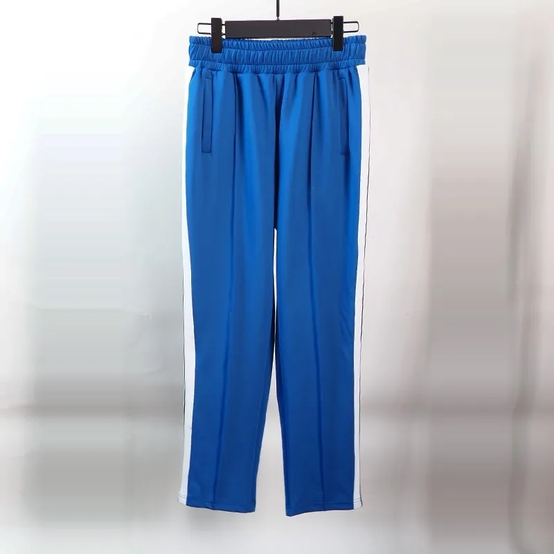 Mens Pants Loose Men Autumn Winter Sports Long Pants Zipper Trousers Casual Men's Sweatpants Letter Printed Jogger Side_voghion.com