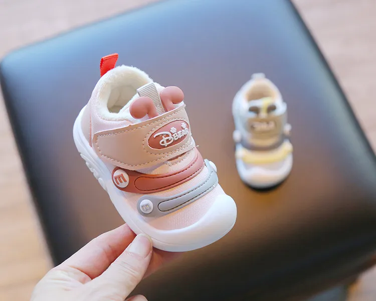 Pantofi sport pentru copii mici, unisex, pentru băieți și fete, de iarnă, 2025, Kidsnest, moi și calde, mărimi US1C-US10C_voghion.com