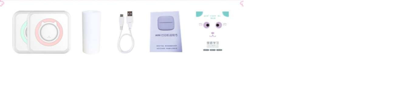 【 New Product 】 Xuncheng HD Mini Incorrect Question Printer Meow Small Photo Gugu Student Label Homework Machine_voghion.com