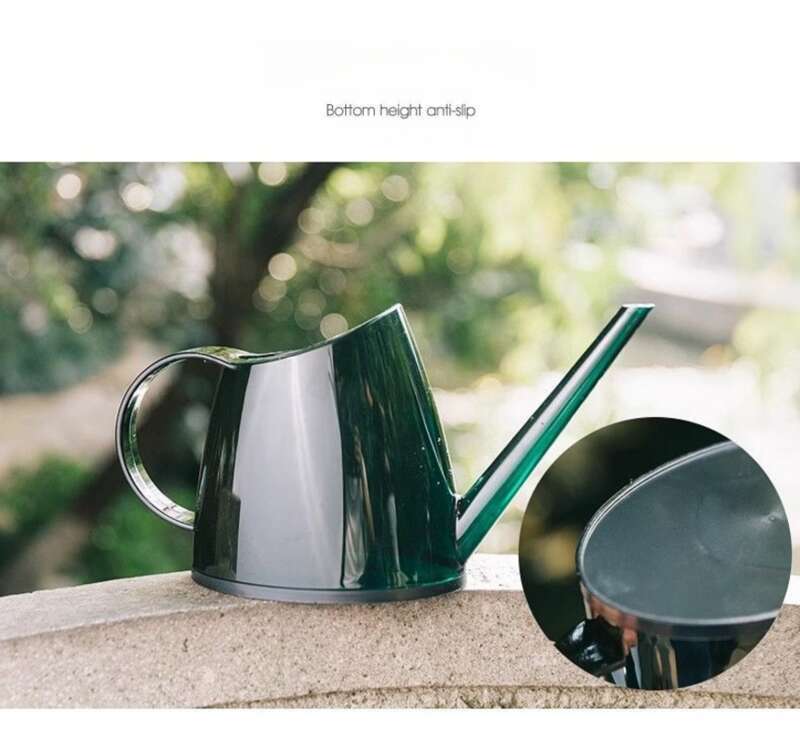 【 1391 People's Collection 】 Gießkanne für den Haushalt, lange Öffnung, halbtransparent, großes Fassungsvermögen, Wasserkocher, Topf, Sukkulenten_voghion.com