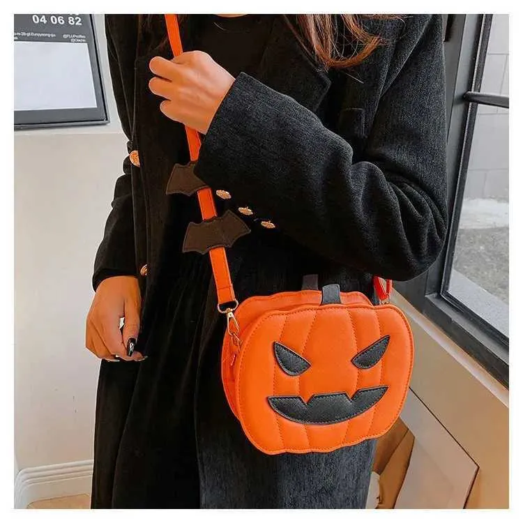 Genți de damă Weird Pumpkins, geantă de Halloween, geantă de voiaj cu despicare de culoare, geantă de mână pentru școală, geantă de umăr pentru machiaj, LageC241021_voghion.com