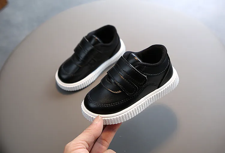 Kids Sneakers Girls Trainers Boys Children Leather White Black School Kidsnest Running Baby Pink Sports Shoes Flexible_voghion.com
