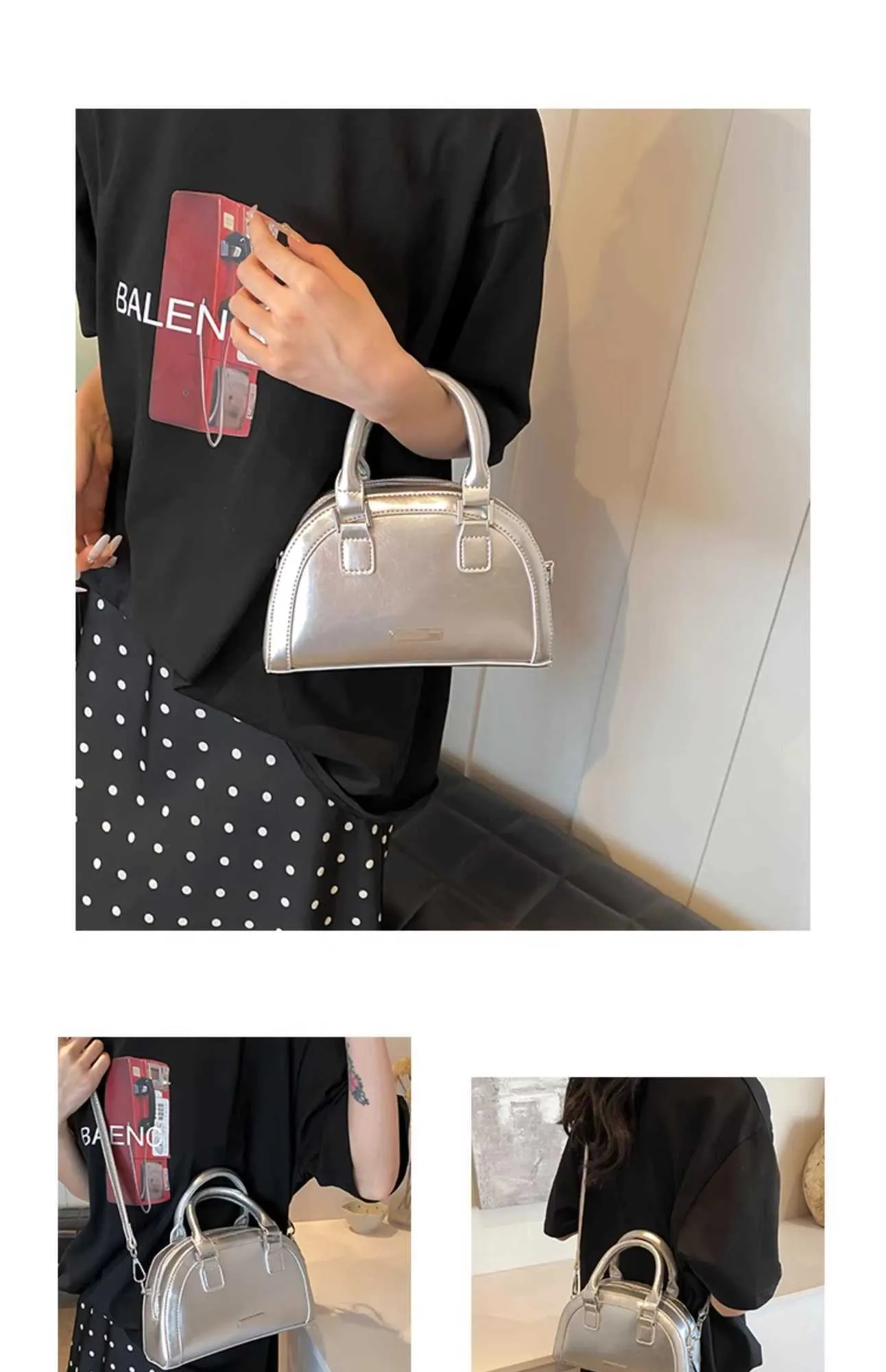 Vintage dames handtas rood schoudertas crossbodytas veelzijdig_voghion.com