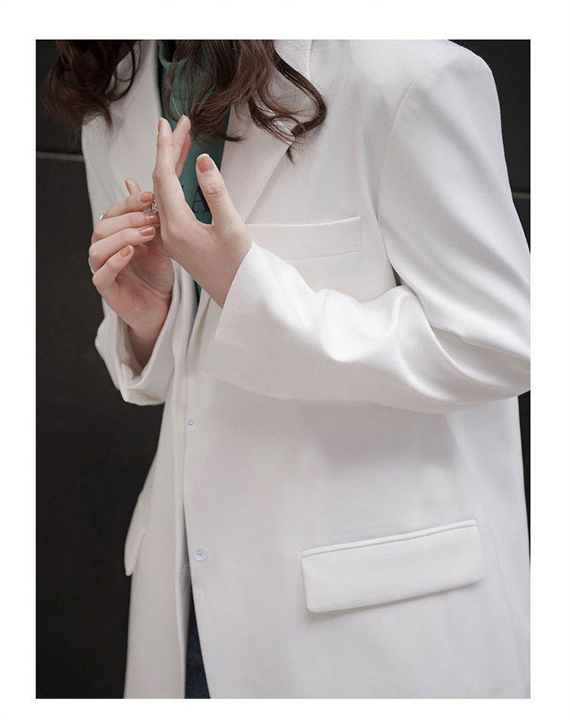 Women's Slimming Blazer Jacket Elegant Tailored Coat For Ladies_voghion.com