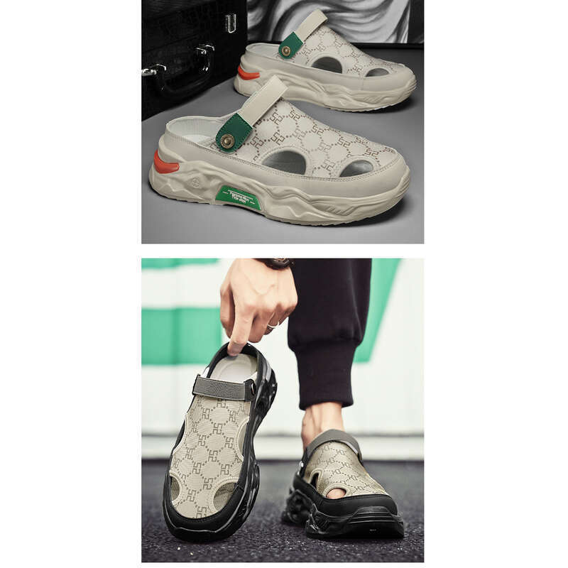 2025 Sommer Blitz Lieferung Coole Hausschuhe, Neue Höhlenschuhe Herrensandalen Für Das Tragen Im Freien, Rutschfest_voghion.com