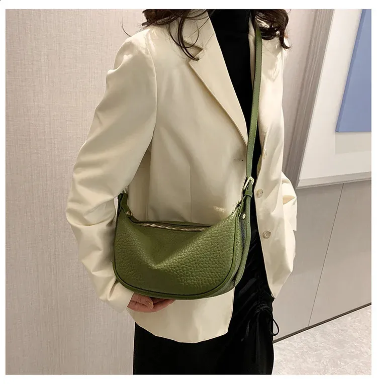 Geantă de umăr pentru femei, geantă de mână din piele naturală cu 3 straturi cu fermoar, geantă de mână din piele de vacă, geantă crossbody pentru femei, geantă de mână Hobos Messenger Tote_voghion.com