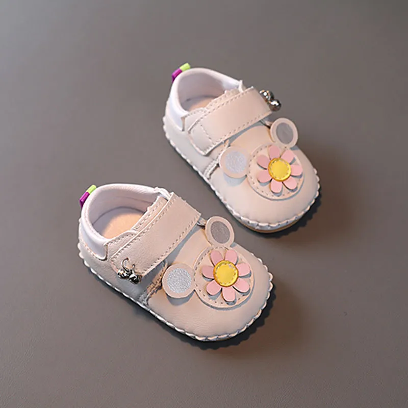 Baby Toddler 2025 Primavera Morbida Pelle Antiscivolo Casual Ballerine Cutefeet Infant Girls Dress Principessa Primi Camminatori Carino wer_voghion.com