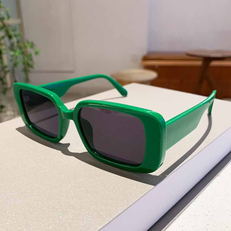 Trendy Square Men's Sunglasses Korean Style Lightweight Sun Protection_voghion.com