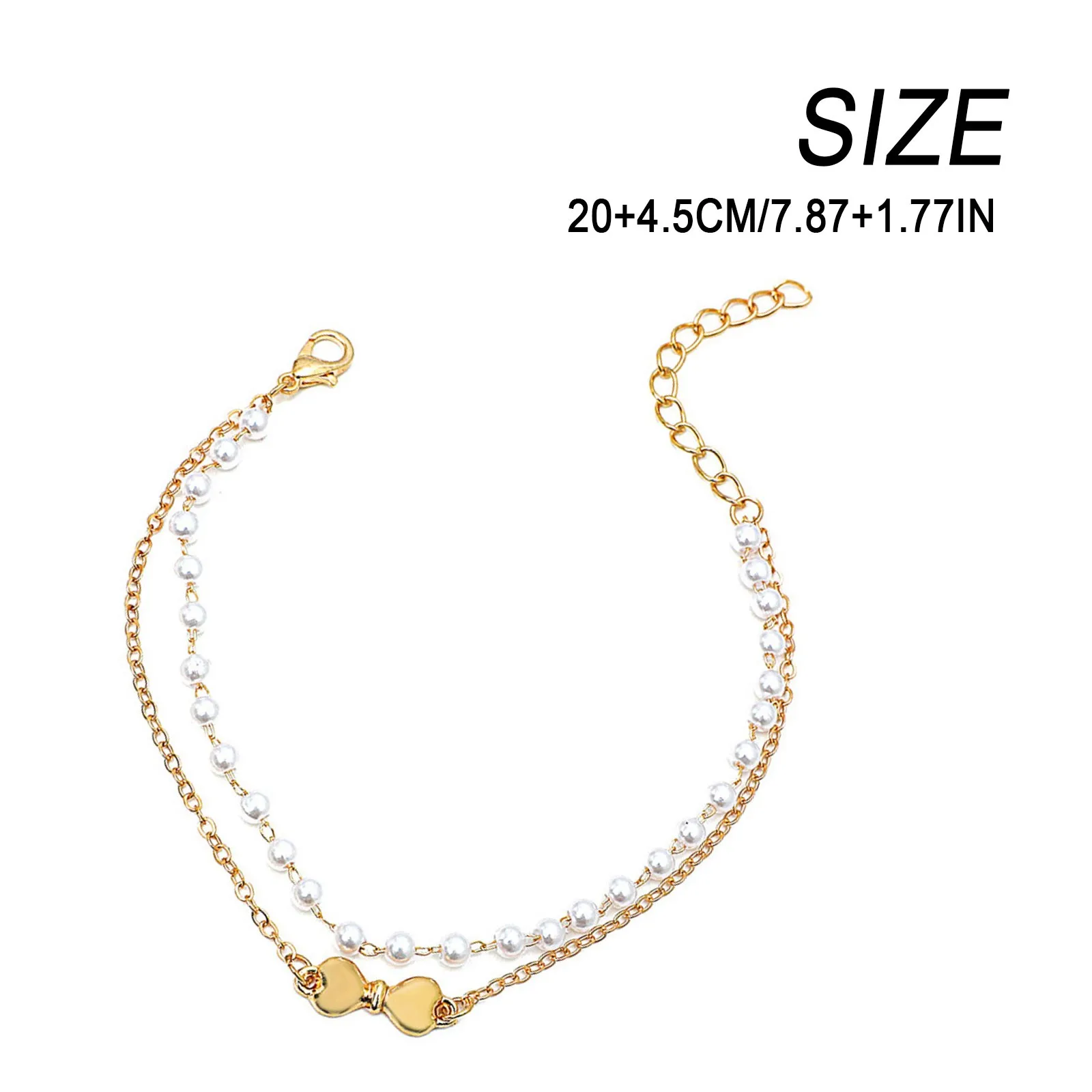 Perlenketten Fußkettchen Für Damen Elegantes Schmuck Accessoire_voghion.com