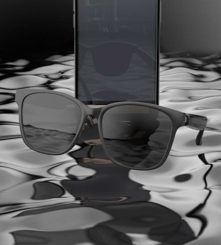 Neu Moderne Intelligente AI Übersetzung Brille Kopfhörer Simultanübersetzung Automatische 75 Sprache Echtzeit_voghion.com