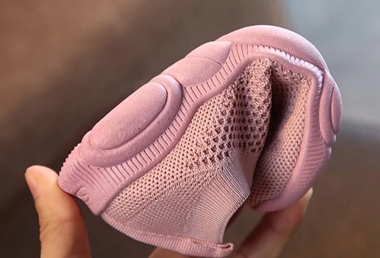 Kids Anti-slip Soft Rubber Bottom Baby Sneaker Casual Flat Sneakers Littlesprouts Children Kid Girls Boys Running Sports_voghion.com