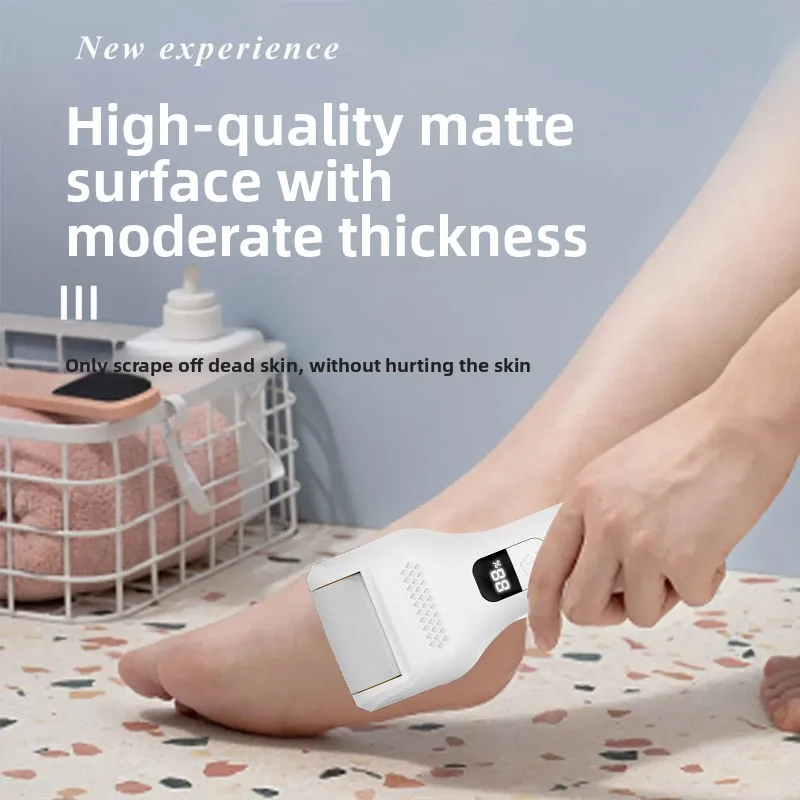 Râpe à pieds électrique rechargeable pour peau morte et callosités_voghion.com