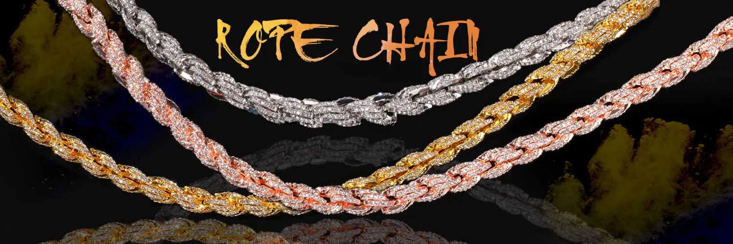 Bracelet cuban link iced out pour homme avec strass en strass_voghion.com