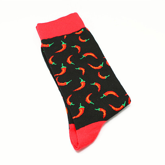 Cartoon Source Multi-pattern Men's Mid-calf Trendy Personality Cotton Socks, Spring New Style_voghion.com