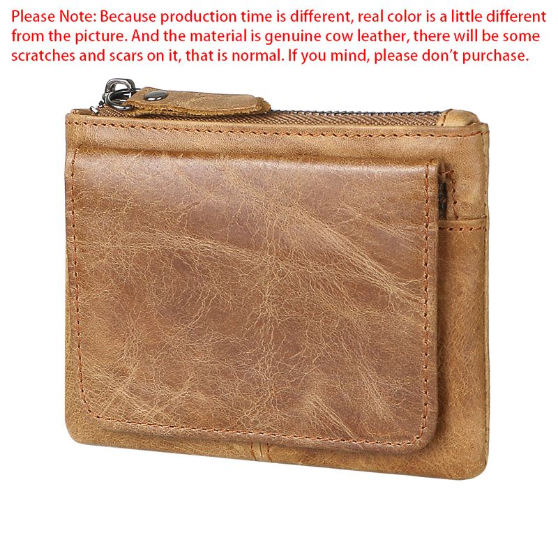 URBAN MASTER r Kurze Retro-Geldbörsen Unisex, Kreditkartenetui aus Leder, perfekte Geldbörse mit einfarbiger Klappe für_voghion.com