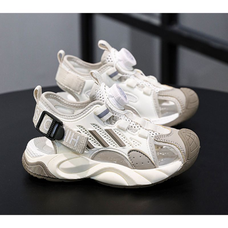 Boys' 2024 summer new children's sports sandals boys non-slip beach shoes_voghion.com