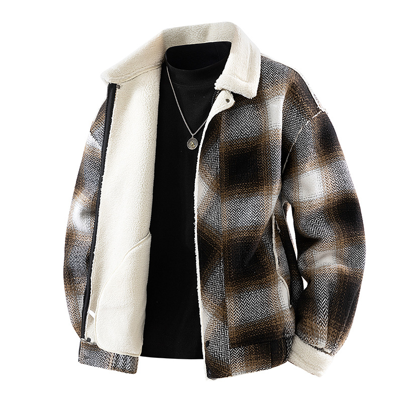 Unisex Quilted Jacket - Winter-Ready Fleece-Lined Oversized Blazer (M-3XL, 2 Colors)​