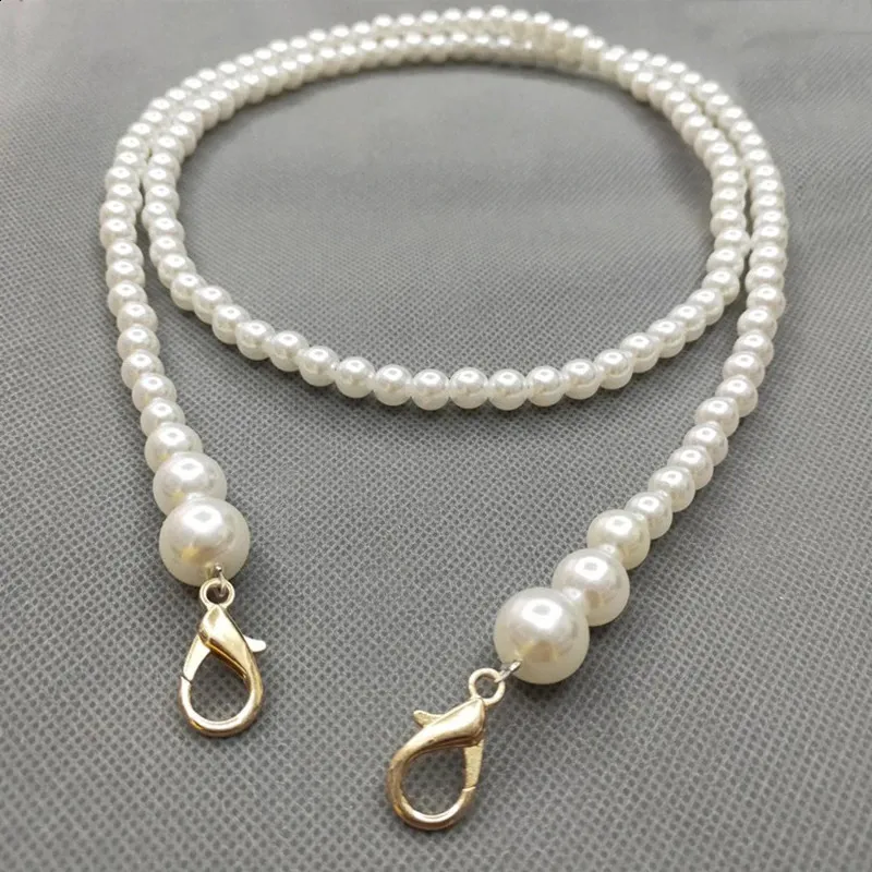 100110120cm voor Tassen Accessoires Handtassen DIY portemonnee Vervangende Lange Kralenketting Parel Schouderband Voor Tas 240828_voghion.com