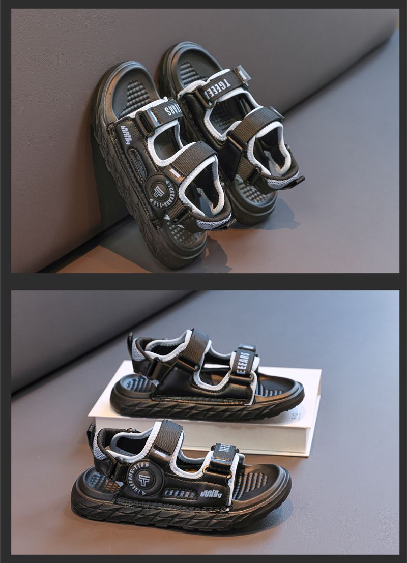 Sandales de sport pour garçons 2024 nouvelle plage Semelle souple marque de mode chaussures pour enfants style d'été_voghion.com