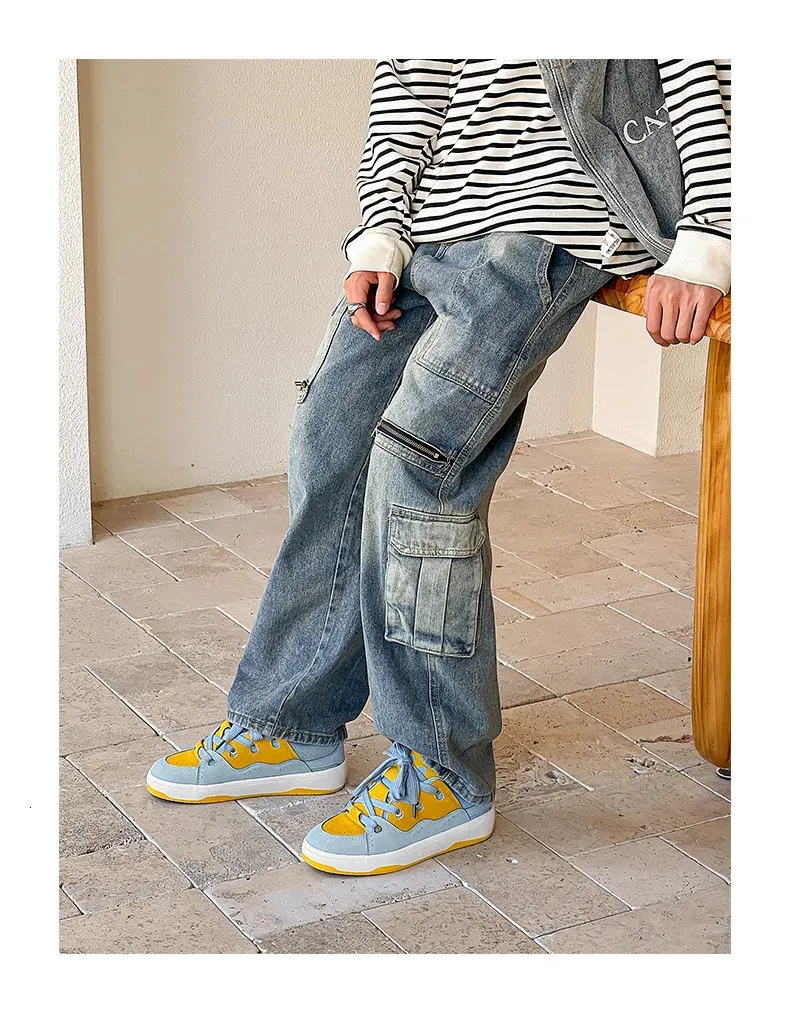 Sportowe męskie damskie szerokie podeszwy butów typu bread coupler unisex krótkie i grube buty sportowe hip-hop 41 42 241007_voghion.com