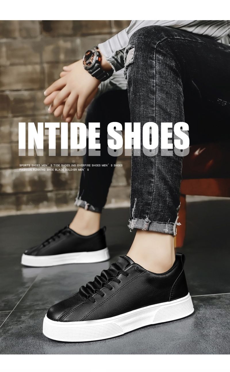 Neue Slip-on wasserdichte Casual Leder Herren All Match Sports Board Modeschuhe für Frühling und Herbst_voghion.com