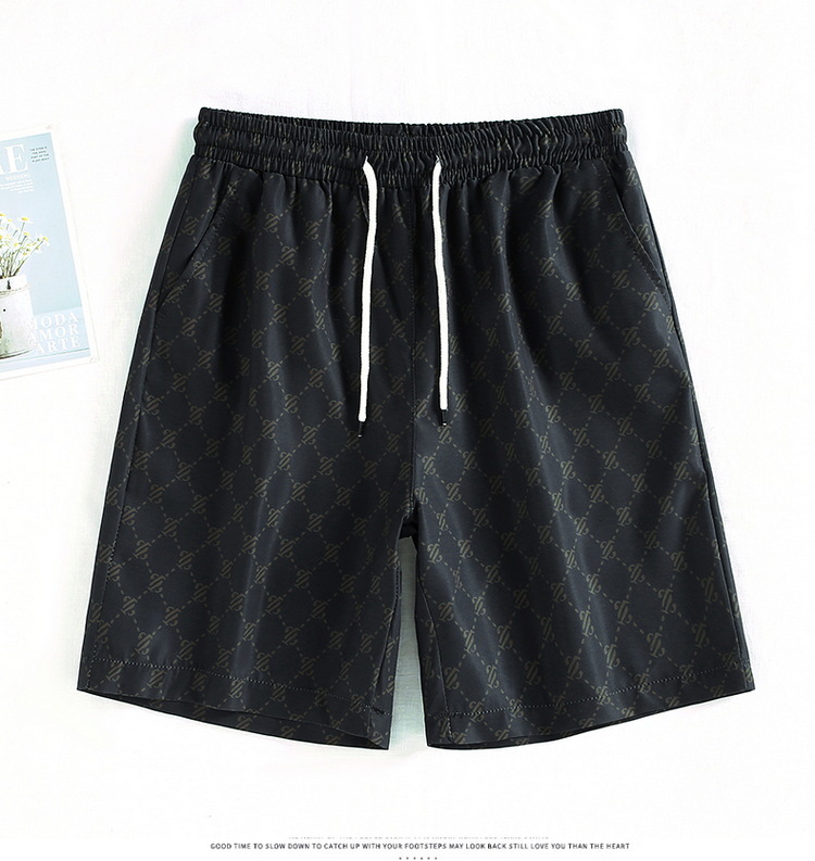 Ice Silk Beach Shorts For Men Summer Casual Running Sport Pants_voghion.com