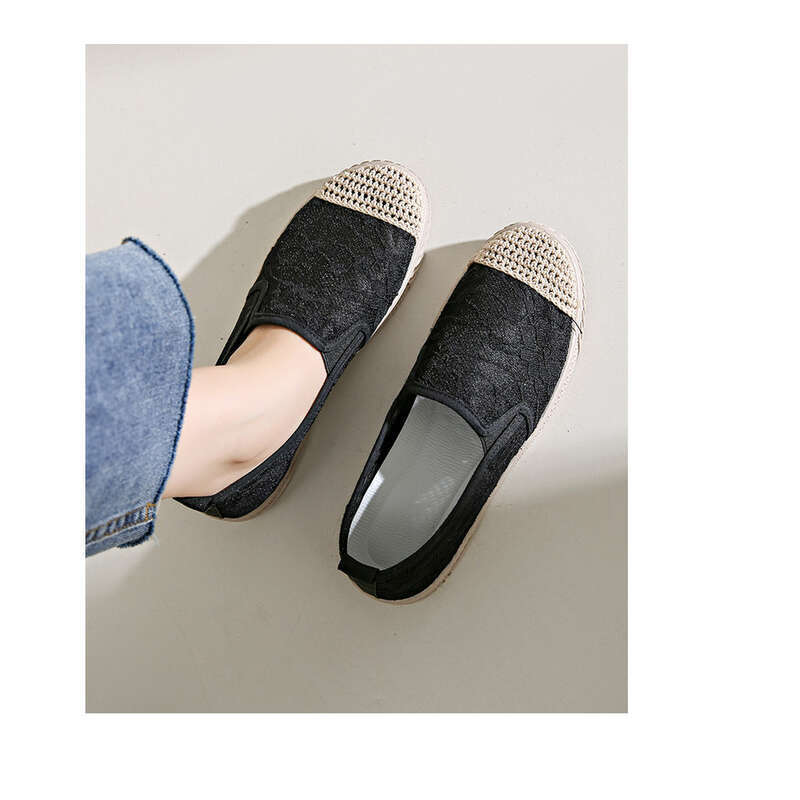 Fisherman's Cloth Jacquard Hollow Single Schoenen_voghion.com