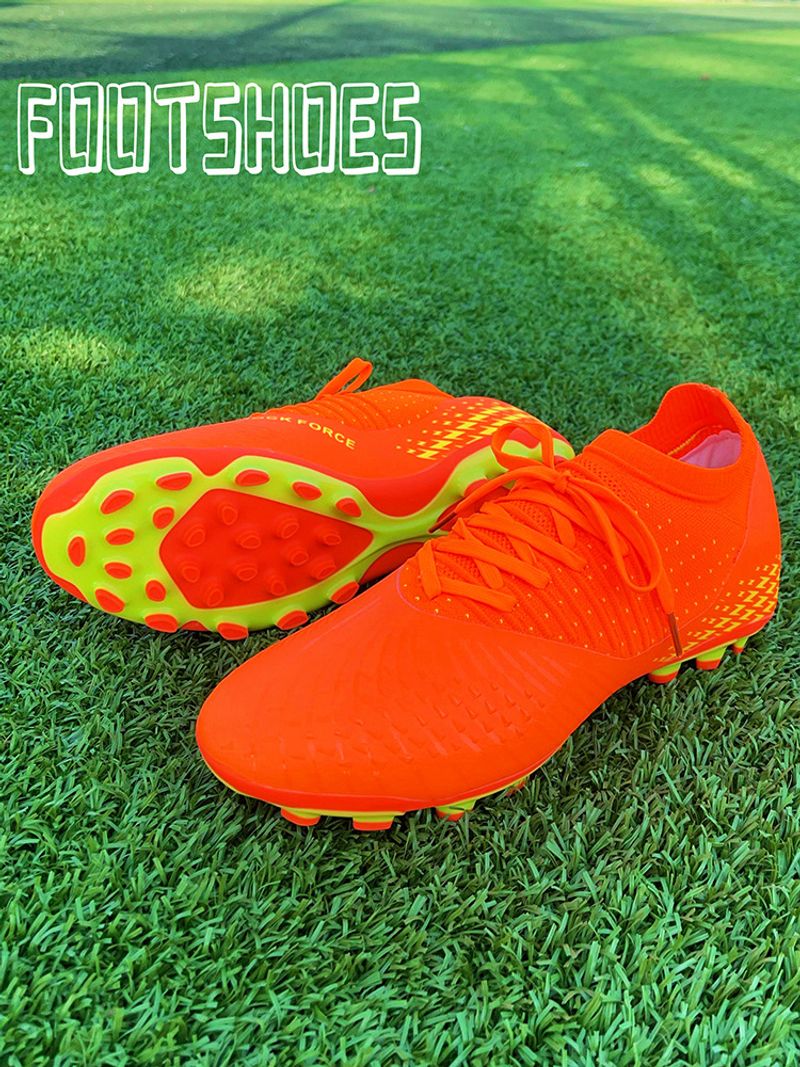 Nahtlos schneidende neue Low-Top-Wettkampf-Spezial-Lang-TF-Shattered-Nail-Trainingsschuhe Fußball-Herren-Edition_voghion.com