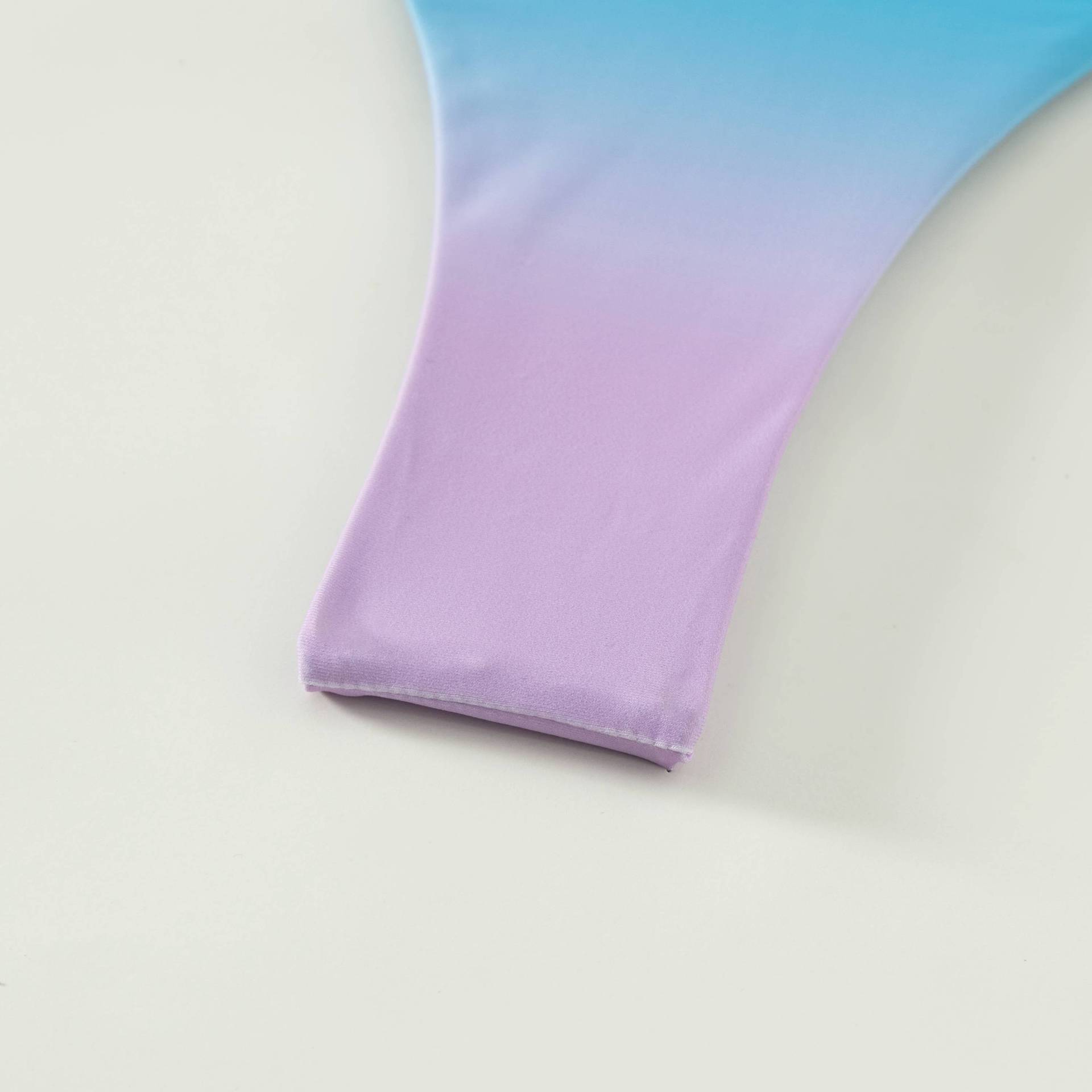 Traje de baño de una pieza bikini nuevo color degradado para mujer_voghion.com