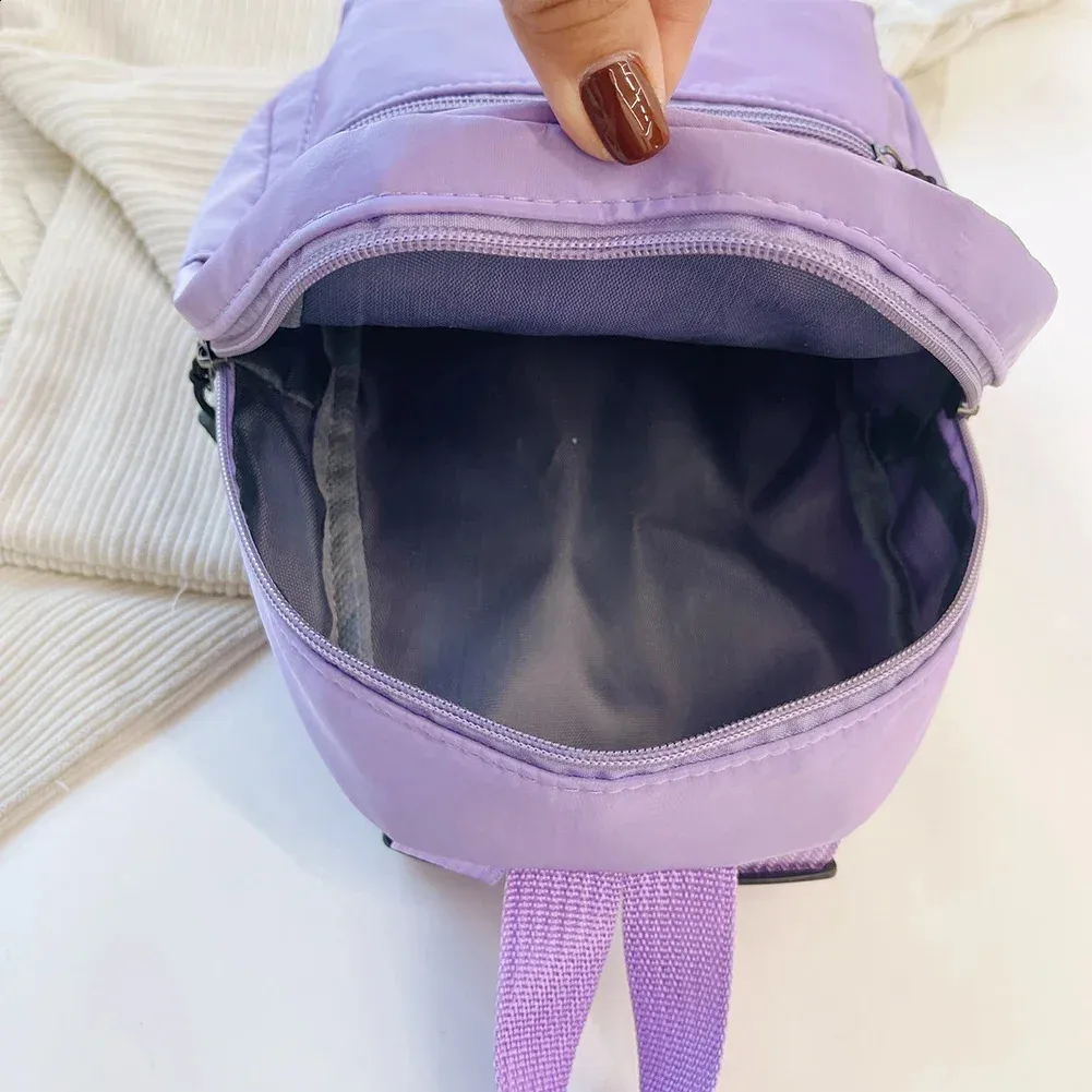 Mini Rucksack Für Damen Wasserdichter Nylon Freizeit Wanderrucksack_voghion.com
