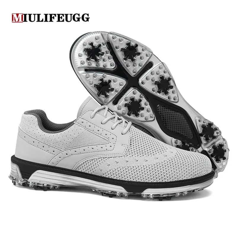 Wear Training Men Outdoor Shoes Walking Supplies Sneakers Anti Slip Athletic Golf Footwear Trainers Caddie Shoe 40-47_voghion.com