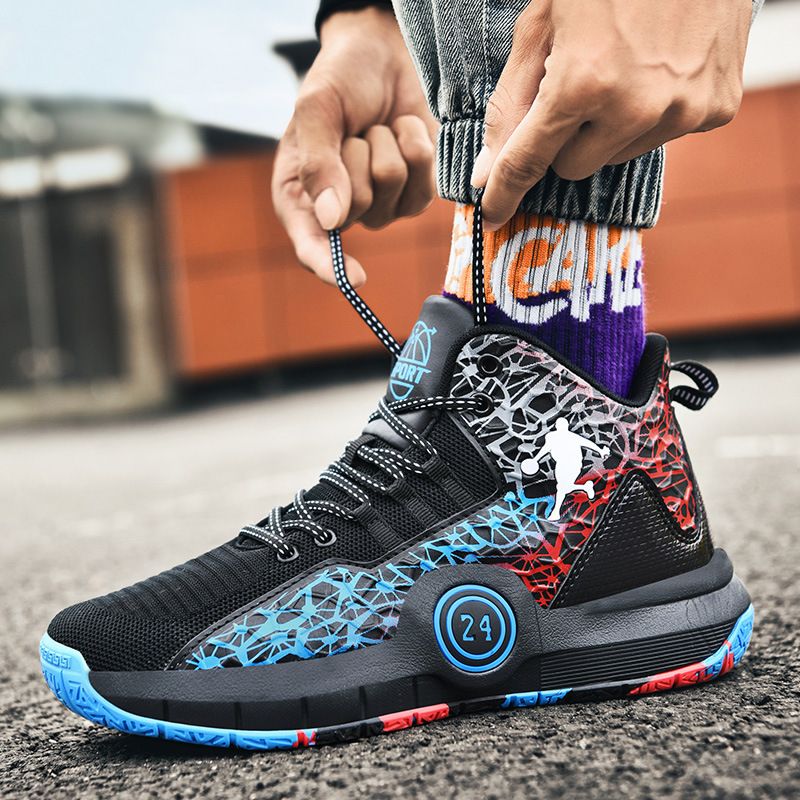 Chaussures de basket-ball hommes Kampfsportschuhe Jugend Student Sportschuhe_voghion.com
