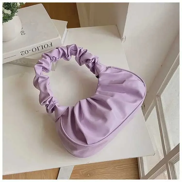 Nieuwe geplooide wolk met niche-ontwerp voor dames, modieuze Gerie-tas voor dames, veelzijdige handtas Y241123_voghion.com
