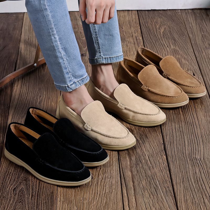 Herbstneue Low-Cut Loafer für Herren aus Wildleder - Stilvoll und bequem_voghion.com
